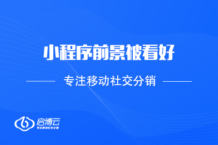 小程序前景被看好,，未來更全面