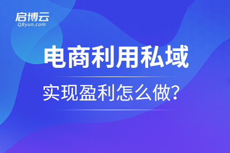 電商利用私域實現(xiàn)盈利應該怎么做？